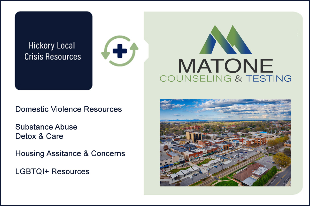 Hickory Local Crisis Resources by Matone Counseling Hickory NC