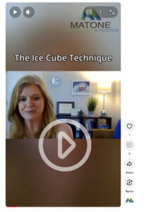 Ice Cube Technique Therapy Explained